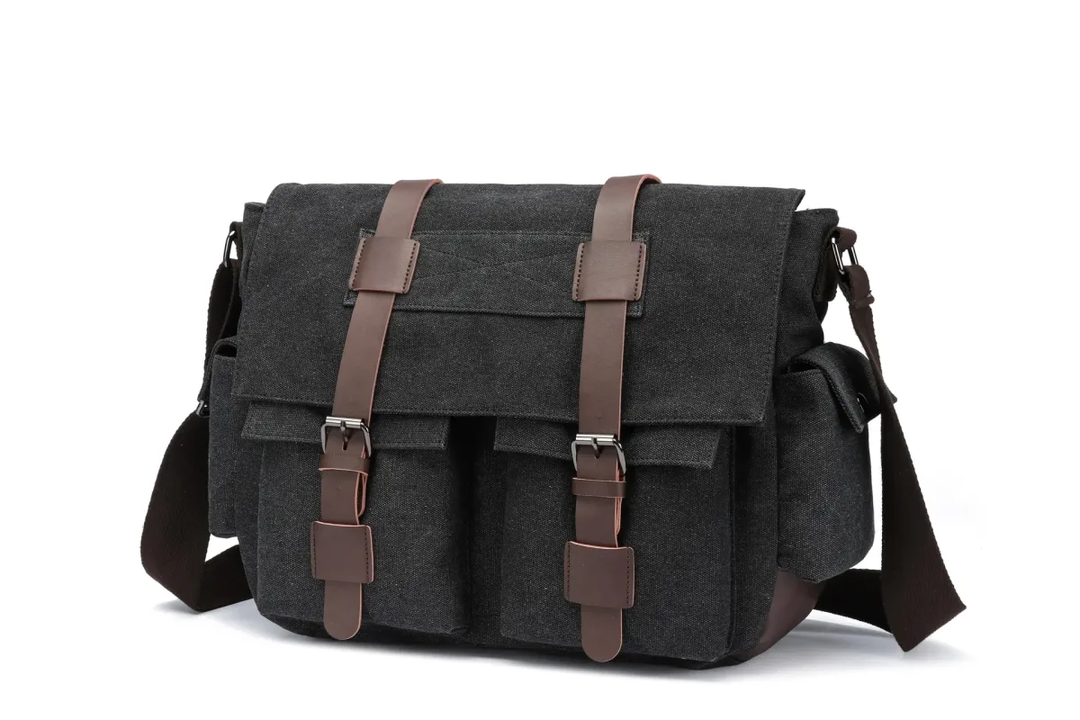Сумка мессенджер (почтальонка) | Atlas Messenger [black]