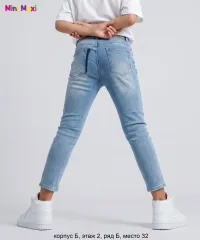 Джинсы для девочки Mini Maxi синие