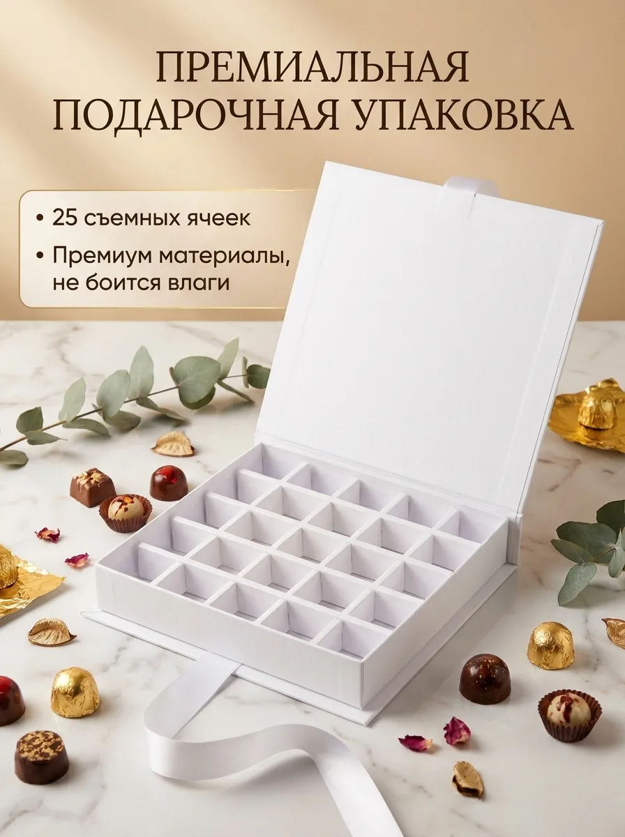 Коробка подарочная для конфет и подарков