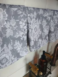 ткань Саржа рис. "Кружевница"