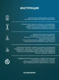 Диффузор GW "Чёрная малина и Ваниль" 100мл