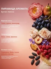 Свеча ароматическая "Бутон пиона" 100мл