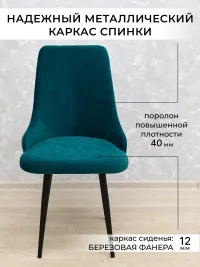 Стул мягкий для кухни,гостинной,обеденный