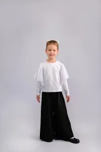 Школьные трикотажные брюки ЦВЕТ: ЧЕРНЫЙ