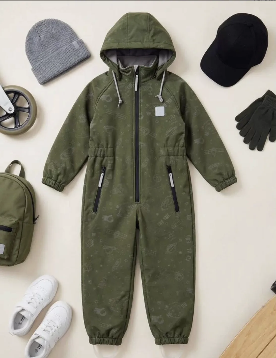 Комбинезон демисезонный мембрана softshell