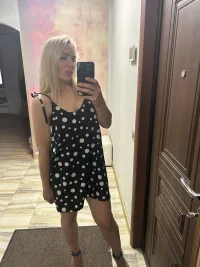 Платье в горох