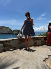 Платье в горох