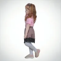 Юбка Лори шоколадная