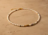 Чокер из натурального культивированного жемчуга «Жемчужная рыбка»