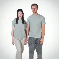 Футболка классик серая