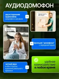 Камера видеонаблюдения WI-FI уличная для дома солнечной панелью