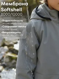Костюм детский демисезонный из софтшелла