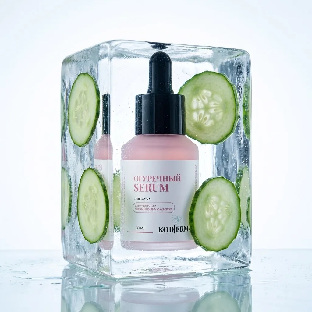 Огуречный serum с натуральным увлажняющим фактором — 30мл