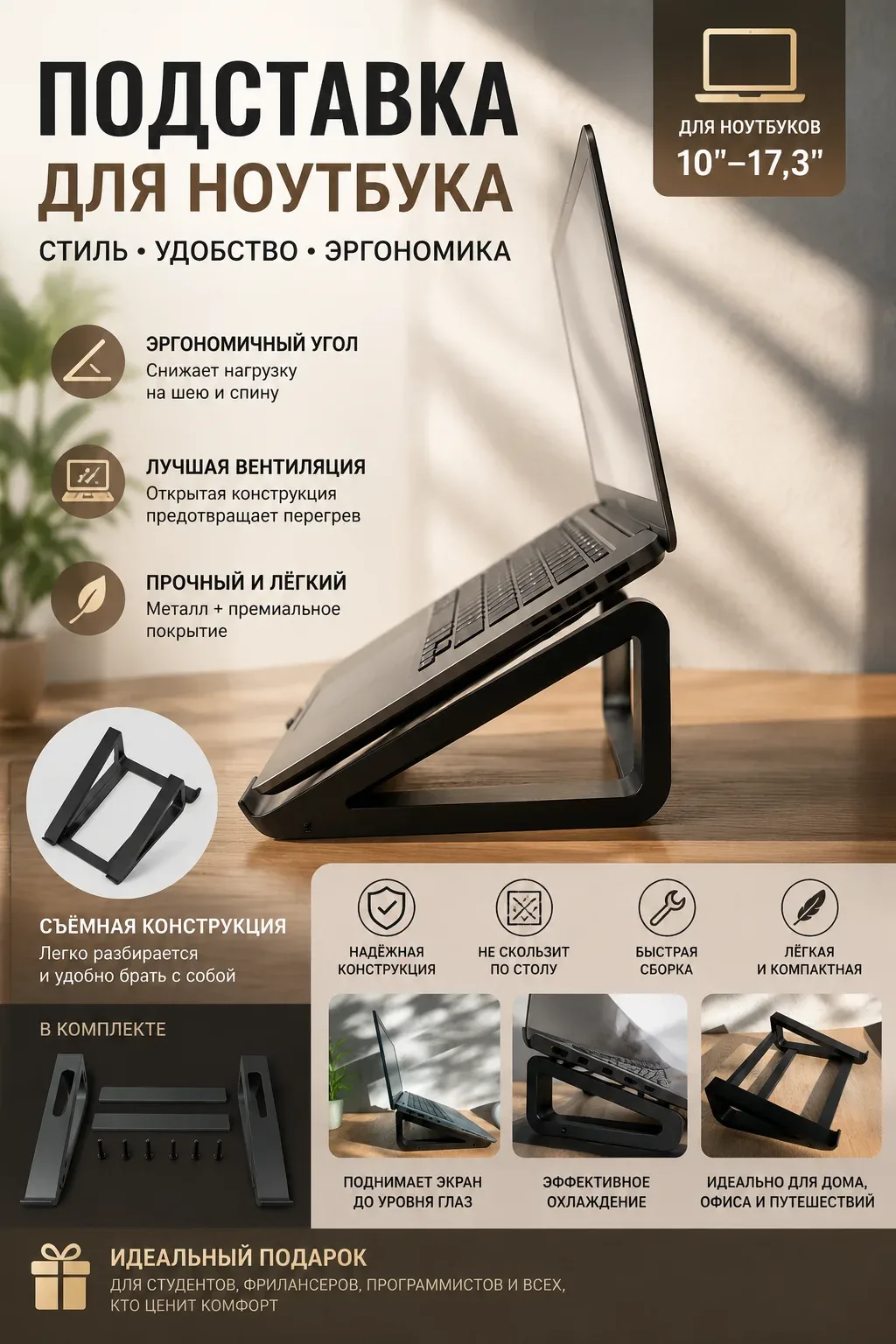 подставка под ноутбук №1