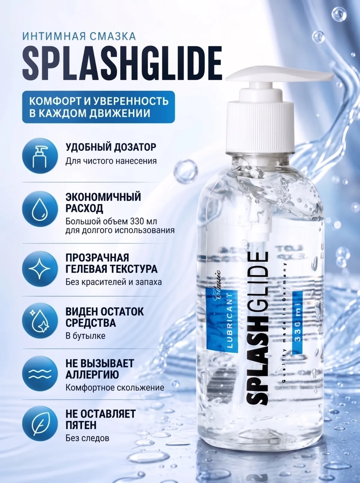 SPLASHGLIDE Classic 330 мл