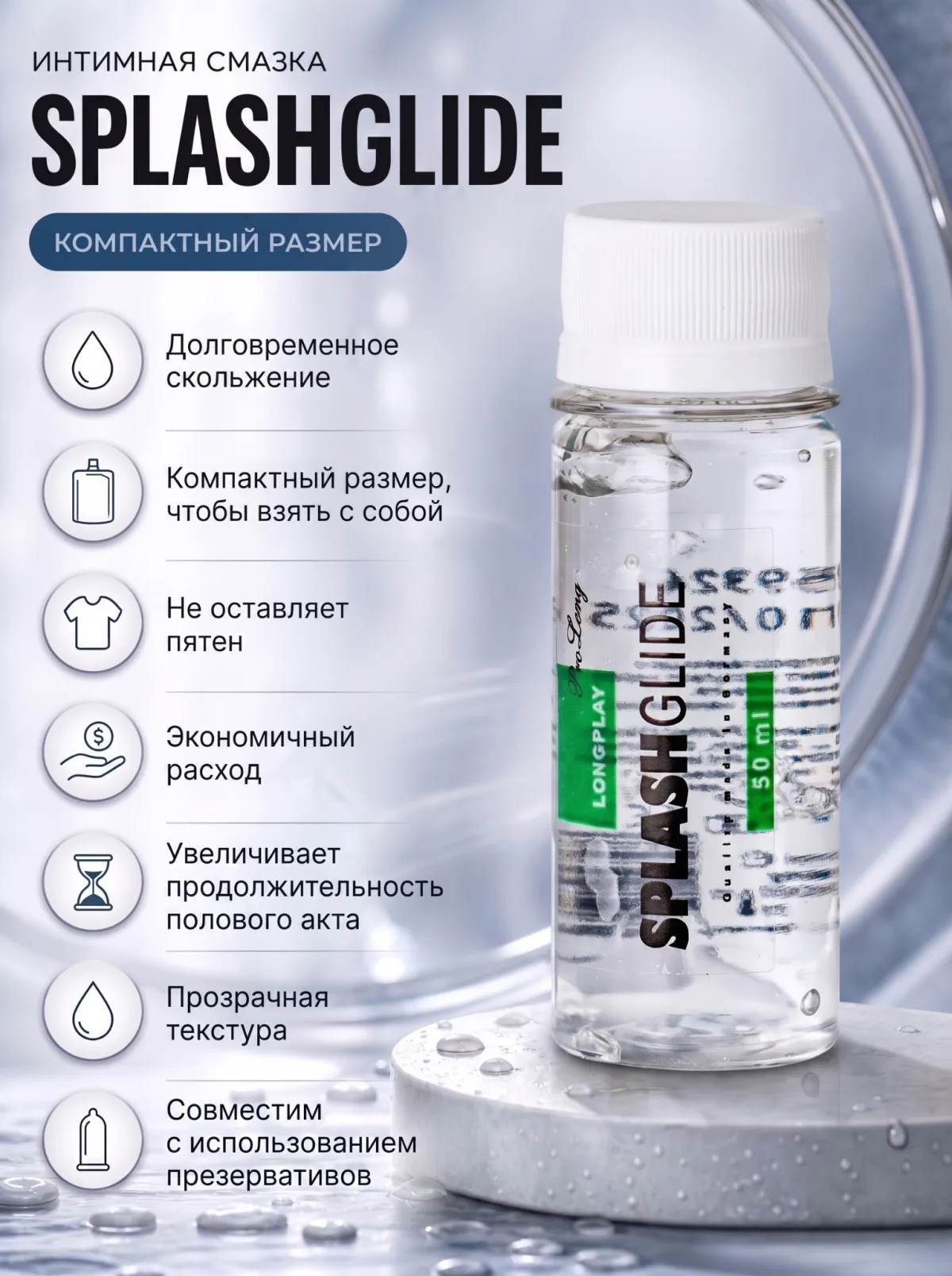 SPLASHGLIDE Prolong 50 мл