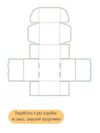 Самосборный короб из микрогофрокартона