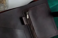 Папка для документов А4 кожаная