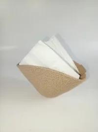 Салфетница хлопковая 21×11 см, ручная работа