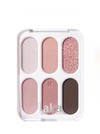 Палитра теней для век LAKA Forever 6 Eye Palette