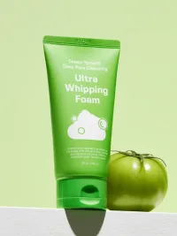 Глубоко очищающая пенка Sungboon Editor Green Tomato Deep Pore Cleansing Ultra Whipping Foam 120g