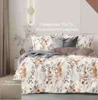 Постельное белье двуспальное с евро простыней