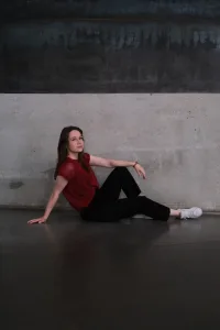 Жилет ажурный