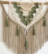 Хлопковый шпагат для макраме 4 мм 100 м бежевый
