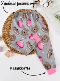 Штанишки легкие для девочки (2 шт.)