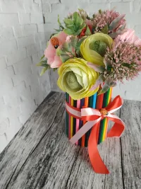 Букет из конфет на 1 сентября, учителю