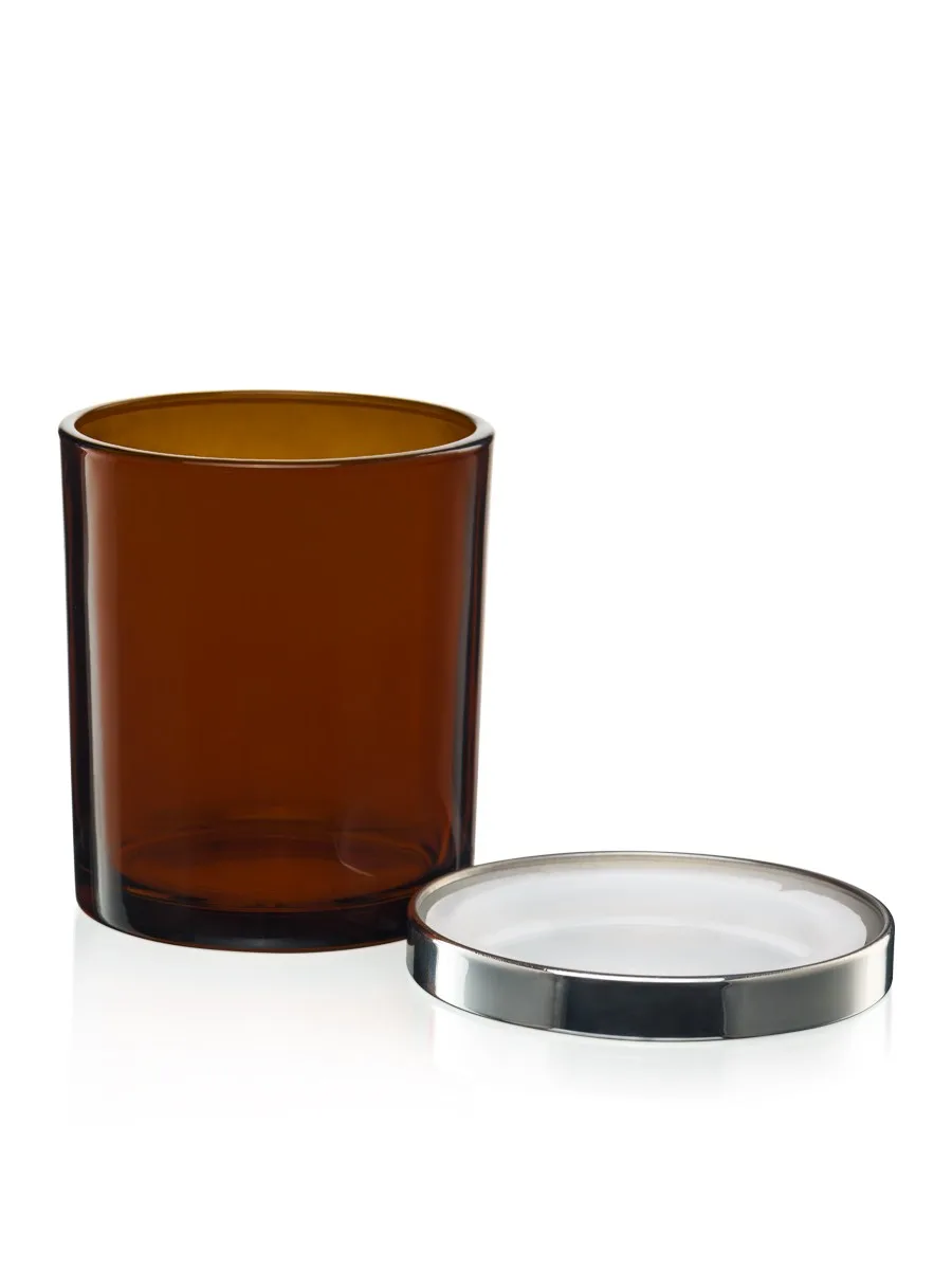 200мл стакан для свечи с крышкой 200_candle_lid_silv