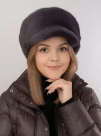 Меховая кепка