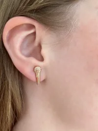 Серьги «Микрофон»