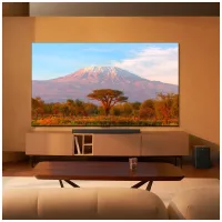Телевизор 55" TCL 55C6K черный Mini LED 3840x2160, 4K Ultra HD, 144 Гц, Wi-Fi, Smart TV, Google TV