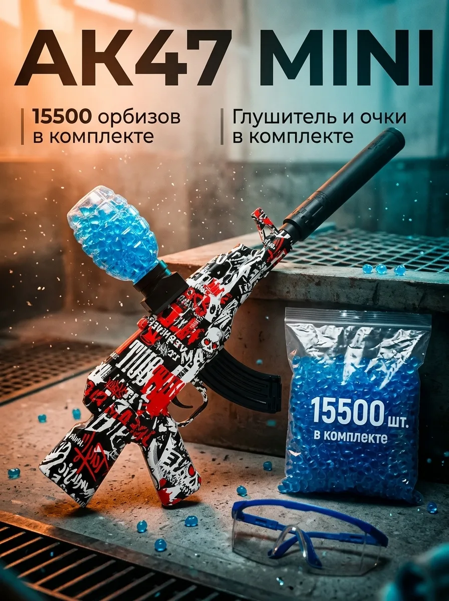 Детский автомат с орбизами, красный