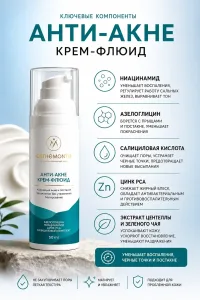 Анти-акне крем-флюид