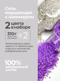 Подарочный спа-набор соль и бомбочки для ванны