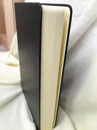 Записная книга большая чёрная толстая А4