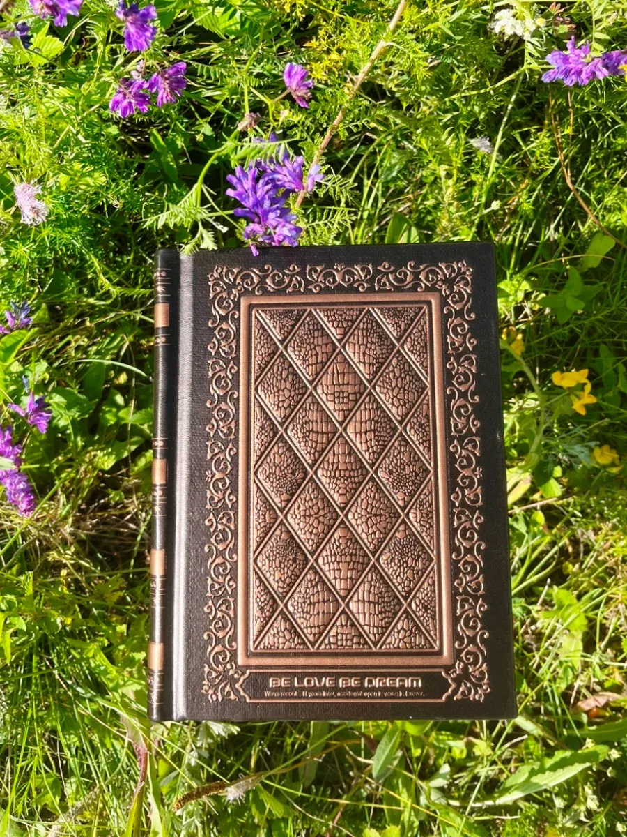 Записная книга блокнот винтажная