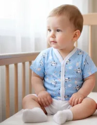 Кофточка для детей с коротким рукавом