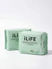 Женские прокладки с анионовым чипом iLiFE