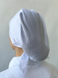 Косынка с сеткой Артикул: 31806 белая