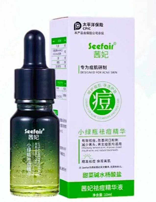 Сыворотка для лица от прыщей и акне- Qifei Acne. Эффективно от черных точек