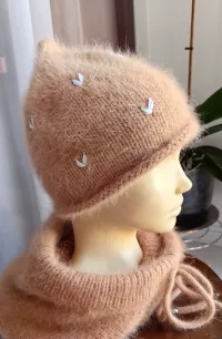 Комплект из ангоры.