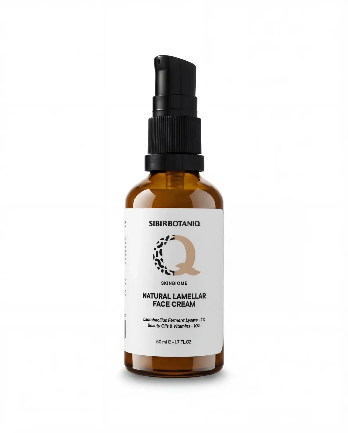 SIBIRBOTANIQ ЛАМЕЛЛЯРНЫЙ КРЕМ ДЛЯ ЛИЦА С ПРОБИОТИКОМ SKINBIOME питание и увлажнение, 50 ml