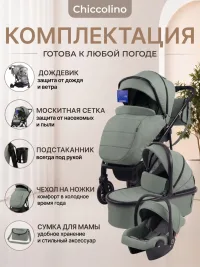 Chiccolino Gold 3 в 1 зеленая