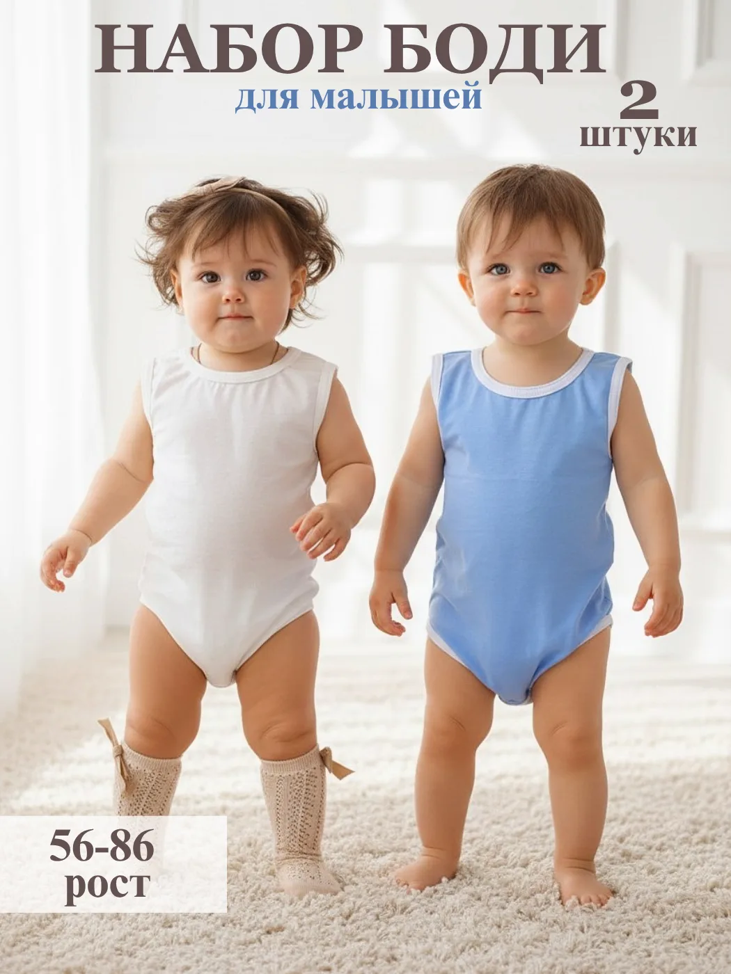 Комплект боди 2 штуки Арт. 1440/010