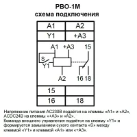 Реле времени однокомандное РВО-1М, МЕАНДР