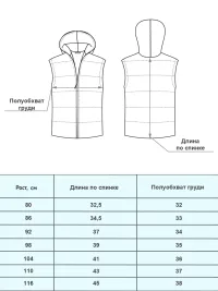 Жилет детский арт. 1501/012