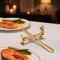 Подставки под столовые приборы порт-куто кошки